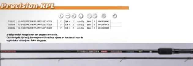 Trabucco Precision RPL Carp Plus 3.30 Pellet Waggler 1 Trabucco Precision RPL Carp Plus 3.30 Pellet Waggler